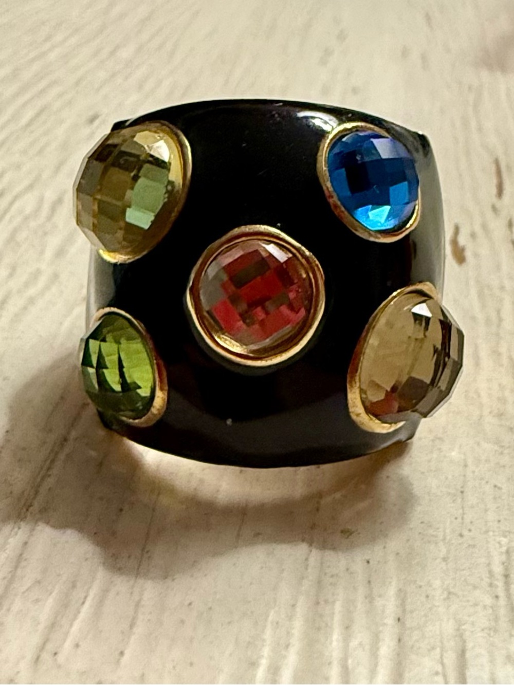 Crystal Statement Ring